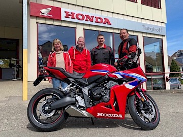 Honda CBR 650 RAE mit E-Clutch